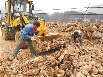 昔日廢石料如今銷國外